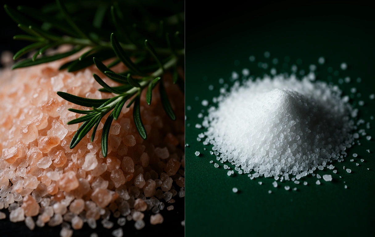 Vergleich Natursalz vs. Raffiniertes Salz